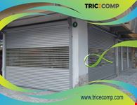 Steel And Polycarbonate Shutter Door